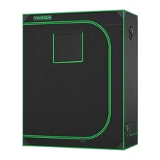 VIVOSUN S425 4x2 Hydroponic Grow Tent for Indoor 2-4 Plants Growing 100% Reflect