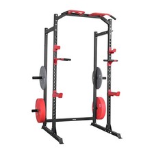 Power Cage Power Rack, Multifunctional Barbell Squat Rack with Adjustable Height