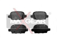 1 X Bremsbelagsatz BremsbeläGe Maxgear 19-0451 FüR Fiat 500