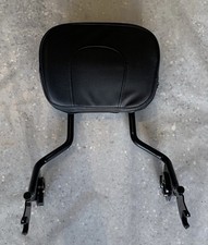 Adjustable Sissy Bar Passenger Backrest W/Pad Fits for Harley Touring Road King 