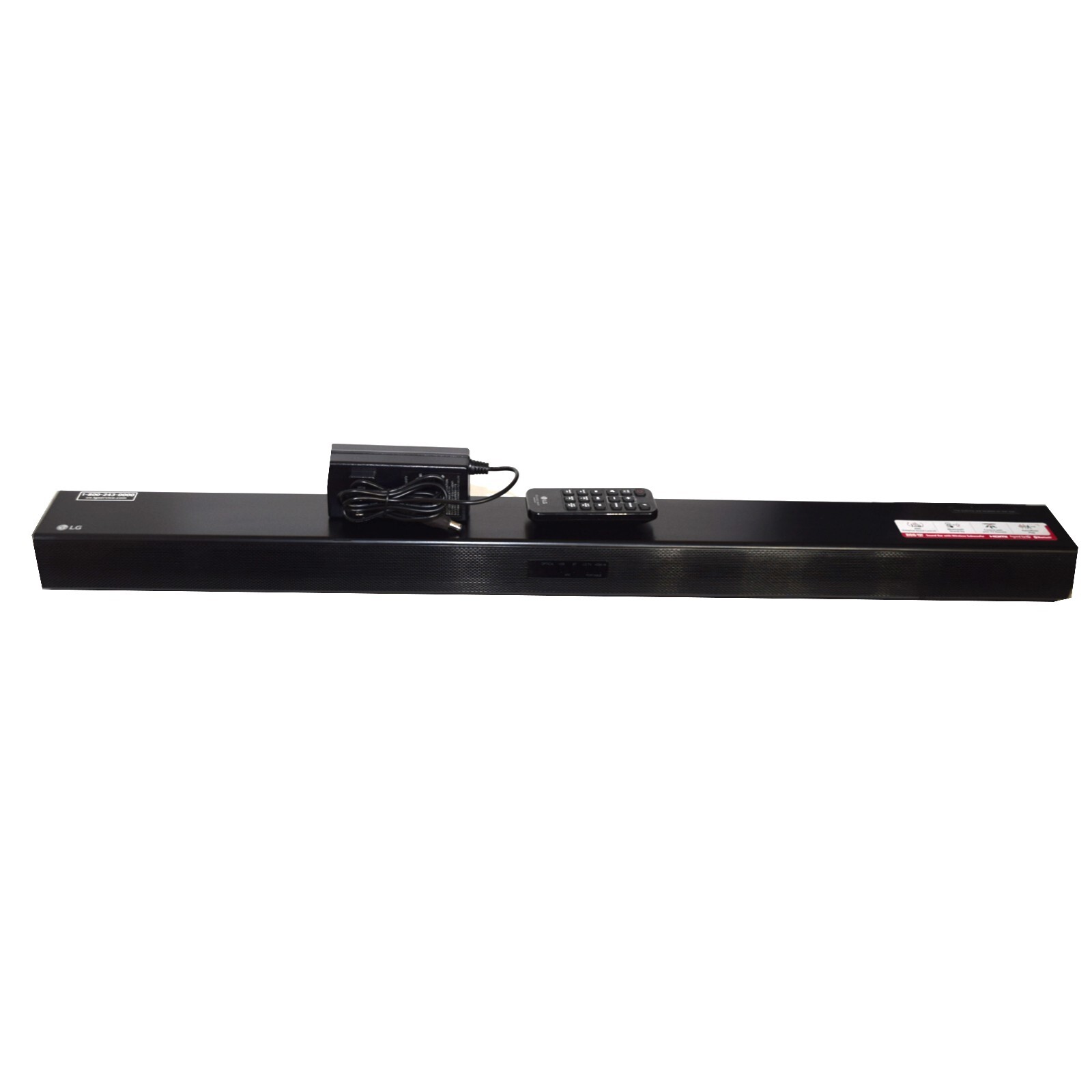 LG Electronics SHC4 2.1 Channel 300W Soundbar ONLY w/ Remote Power Supply Remote