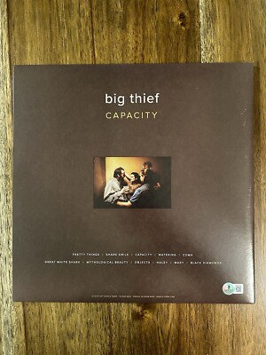 Adrianne Lenker' Signed 'Big Thief' Vinyl Album 'Capacity' Beckett