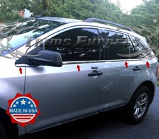 2007-2014 Ford Edge 8pc Chrome Window Sill Trim Accent Stainless Steel Ovelray 2007-2014 Ford Edge 8pc Chrome Window Sill Trim Accent Stainless Steel Ovelray