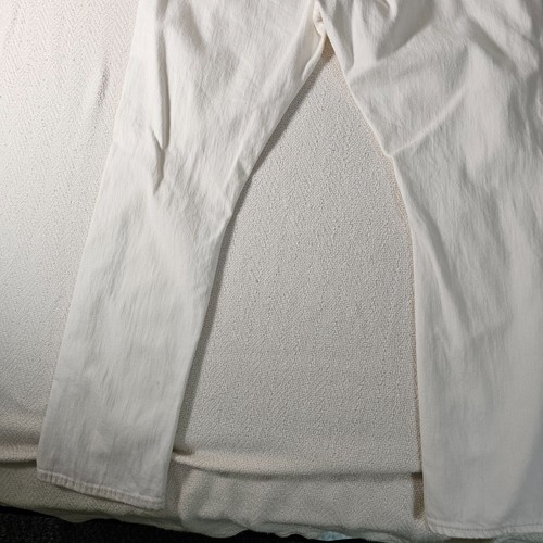 Anthropologie Jeans Womens 32 White Pilcro & The Letterpress Distressed Straight - Picture 9 of 9