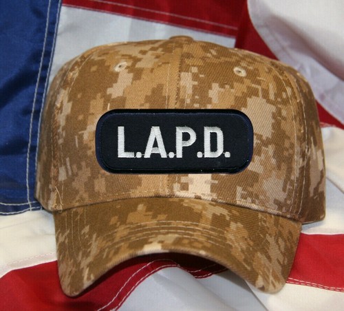L.A.P.D. SOMBRERO PARCHE GORRA POLICÍA POLICÍA NO UNIFORME ARTÍCULO DISFRAZ SWAT - Imagen 7 de 16