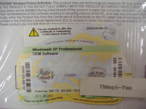 Microsoft Windows XP Professional w/sp2 全操作系统 MS 赢 Pro = 密封 = - 第 10 张/共 10 张