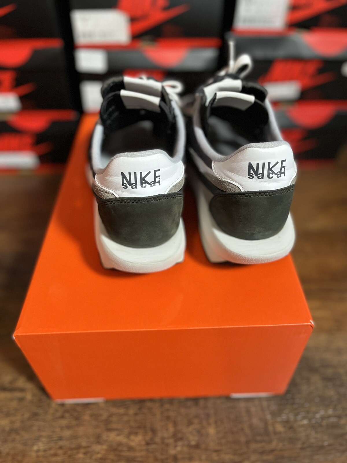 SACAI X NIKE NIKE SACAI X LDWAFFLE 'NERO' 2019 TAGLIA 10 BV0073 001