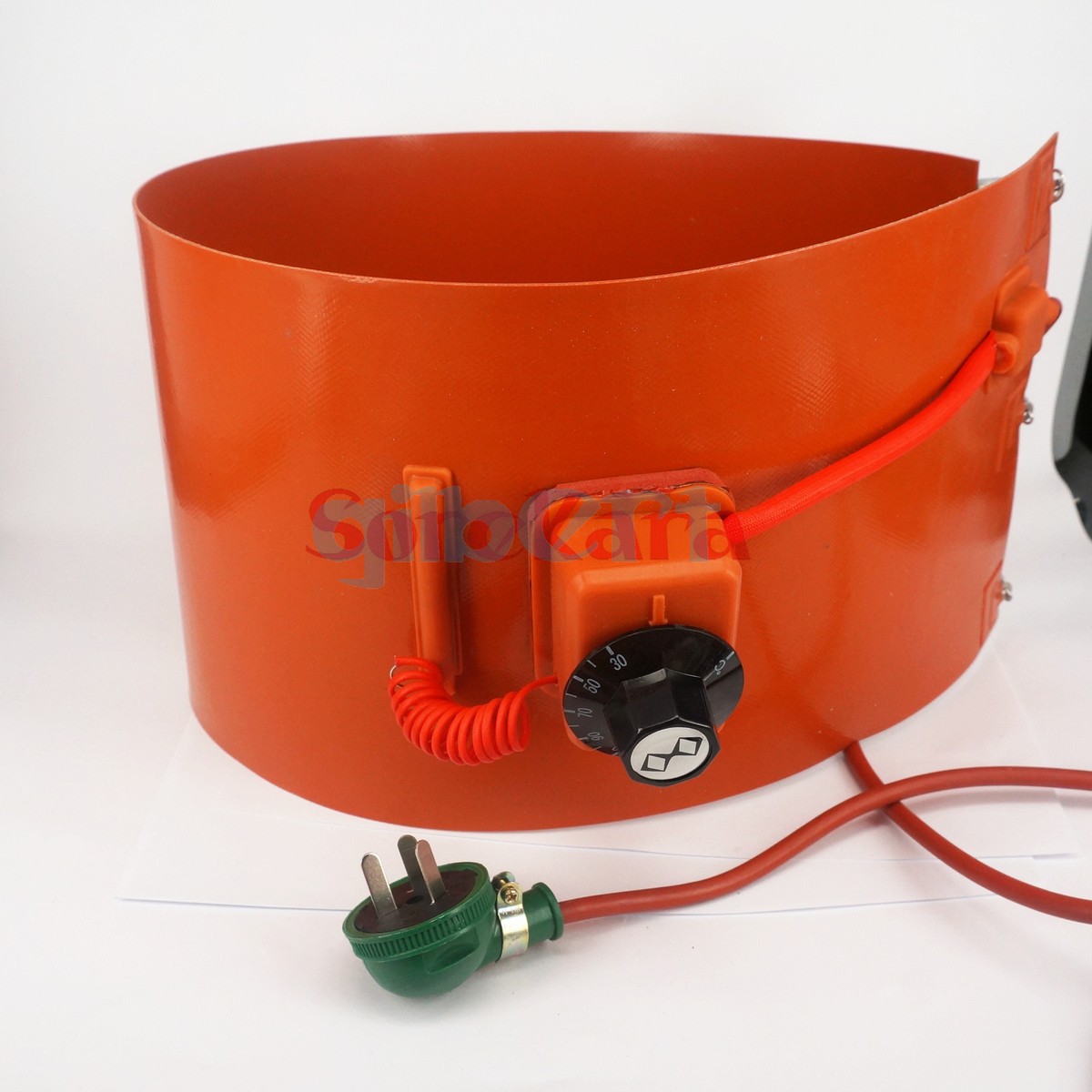 860/1250/1740mm 220V Silicon Band Drum Heater Blanket Oil Biodiesel Metal  Barrel