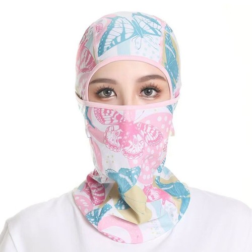 Mesh Balaclava Cap Full Face Cycling Cap Breathable Cycling Bandana Unisex - Picture 13 of 22