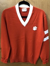 Vintage Clemson University Gepner Brand Sportswear Medium Pull Over Sweater