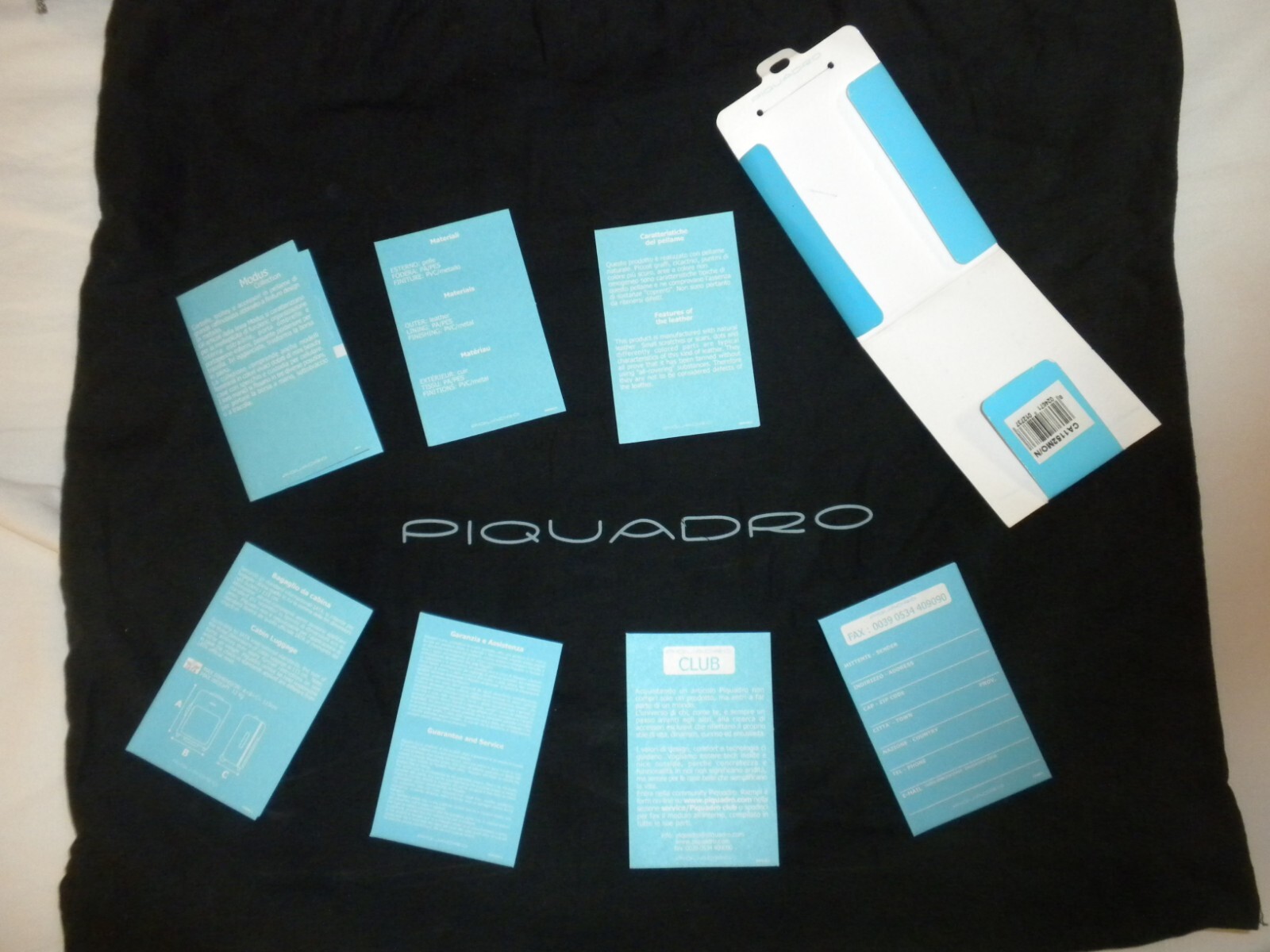 Leather Computer iPadAirPro Briefcase -Piquadro -… - image 18