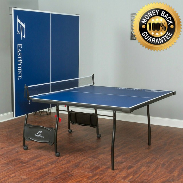 Outdoor Ping Pong Table Folding Tennis Indoor Full Official Size Wheels