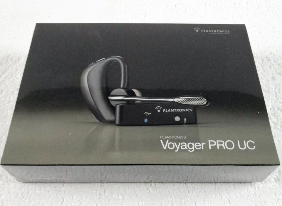 Plantronics WG200/B Voyager Pro UC Bluetooth Ear-Hook USB Headset for Computer - Image 3 of 4