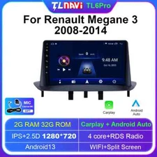 For Renault Megane 3 Fluence Car Auto Radio Multimedia Player GPS Screen