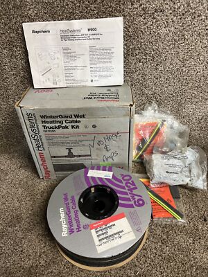 Raychem WinterGard Plus 100' H621 6W 120v Heating Cable WGRD-H612-100 NEW |  eBay