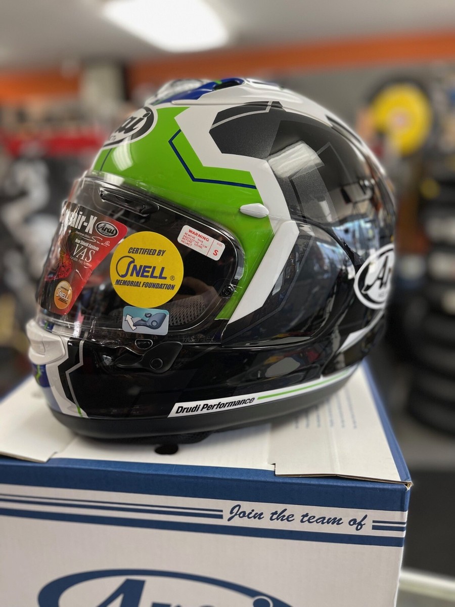 Arai Corsair-X Rea 6 Helmet SIZE SMALL | eBay