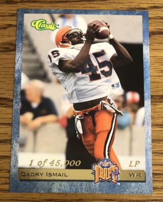 Qadry Ismail 1993 Classic Draft Picks LP /45000 #LP10   *4421*