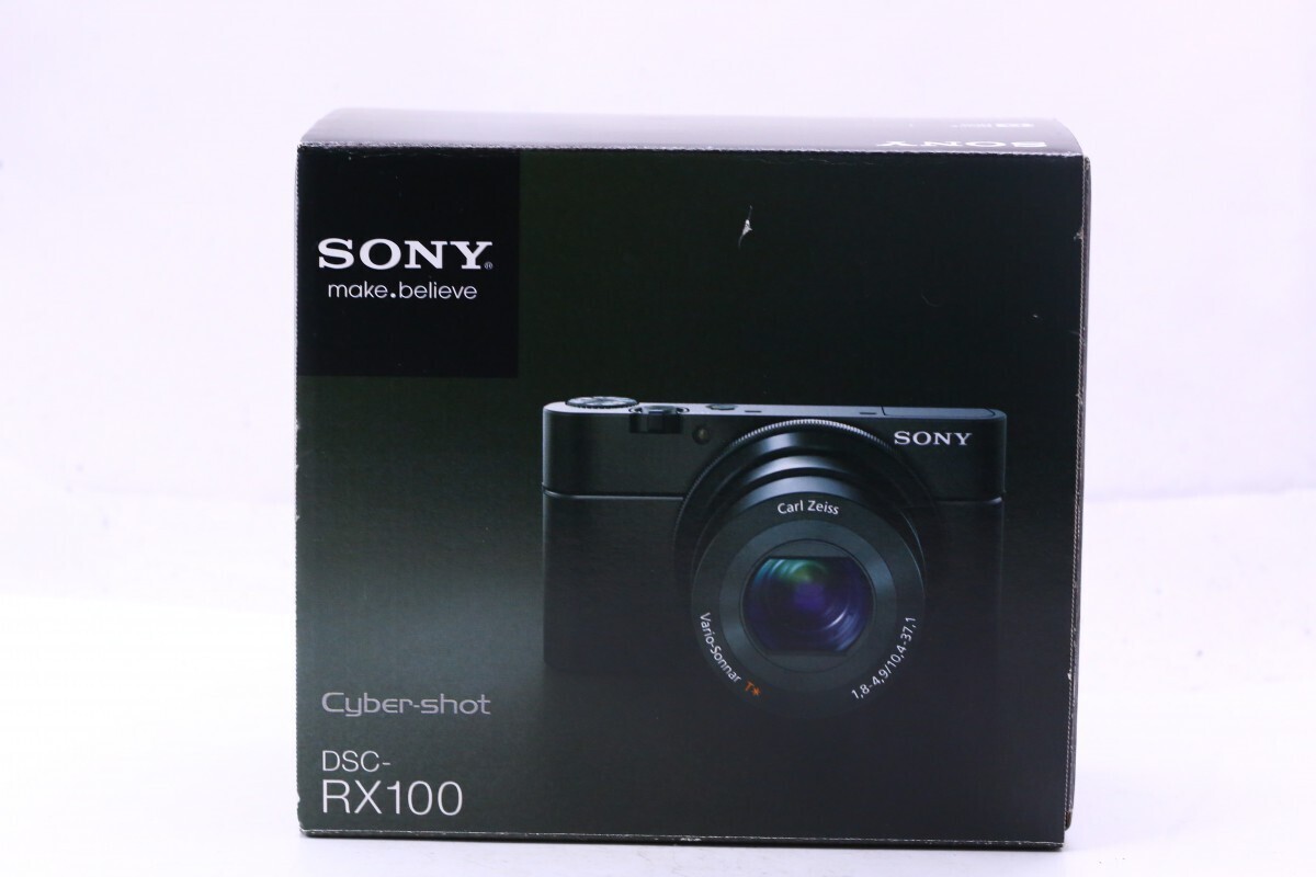 SONY Cyber Shot DSC-RX100 Digital Camera Black Made in Japan SONY Cyber Shot DSC-RX100 Digital Camera Black Made in Japan