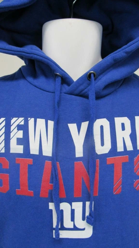 VETEMENTS Felpa con cappuccio blu New York Giants uomo taglie S M