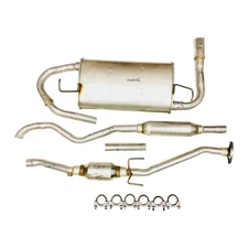 Fits: 2003-2006 Toyota Matrix XR AWD 1.8L Cat Converter With Resonator & Muffler