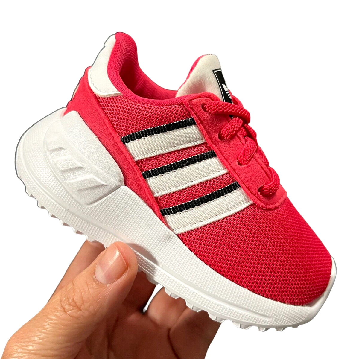Adidas Baby Infant Girls Sneakers Size 4K Pink Lightweight