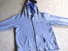 Women's Victoria's Secret Pink Purple Full Zip Up Jacket Fleece Size Medium