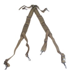 US Military Korean War Era Packboard Suspenders 1951