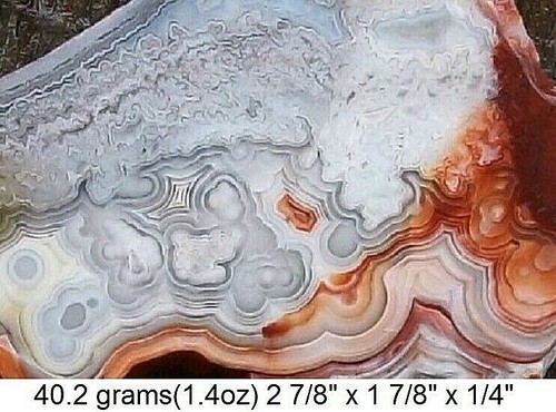 MEXICO - LAGUNA LACE AGATE SLAB - GRADE A - Picture 4 of 4