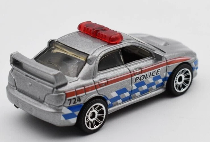火柴盒 Superfast 2008 斯巴鲁 Impreza 警察银色。 #45/2008。 无盒 — 第 2/3 张图片