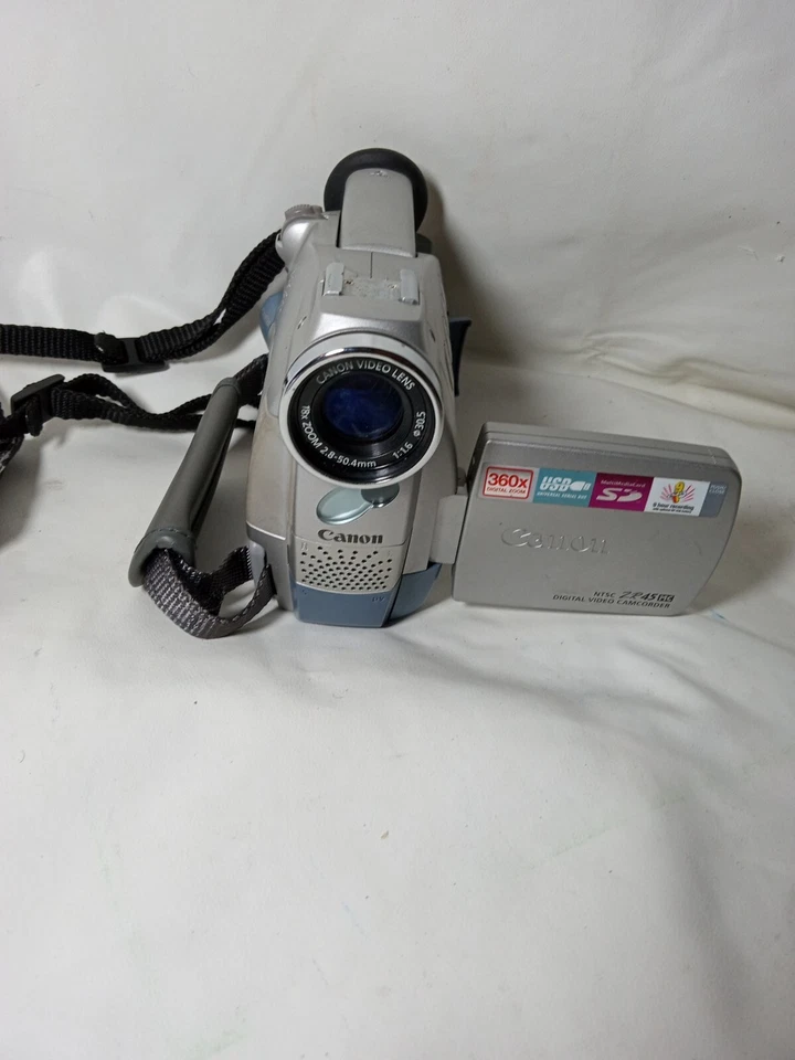 Canon Mini DV Camcorder ZR45 MC - For Parts/Repair - Untested - Image 4 of 4
