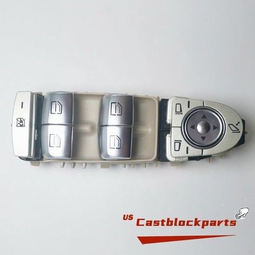 Power Master Window Switch For Mercedes GLC W205 S205 C253 2059056811 Beige - Picture 3 of 6