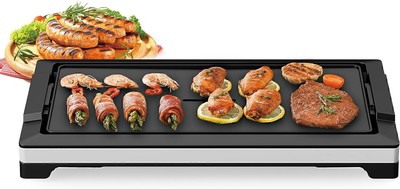 Smokeless Indoor Electric BBQ Grill - Portable Electric Barbecue 1800W Economic