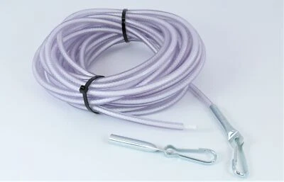 MIEDERHOFF GMBH & CO.KG 10 m Planenseil klar 8mm + Nyloneinlage Netz Plane Seil Anhänger PKW & LKW