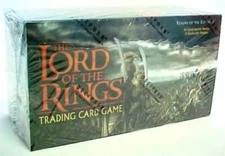 LOTR TCG REALMS OF THE ELF LORDS Sealed Starter Deck BOX of 12 MINT Top Shelf