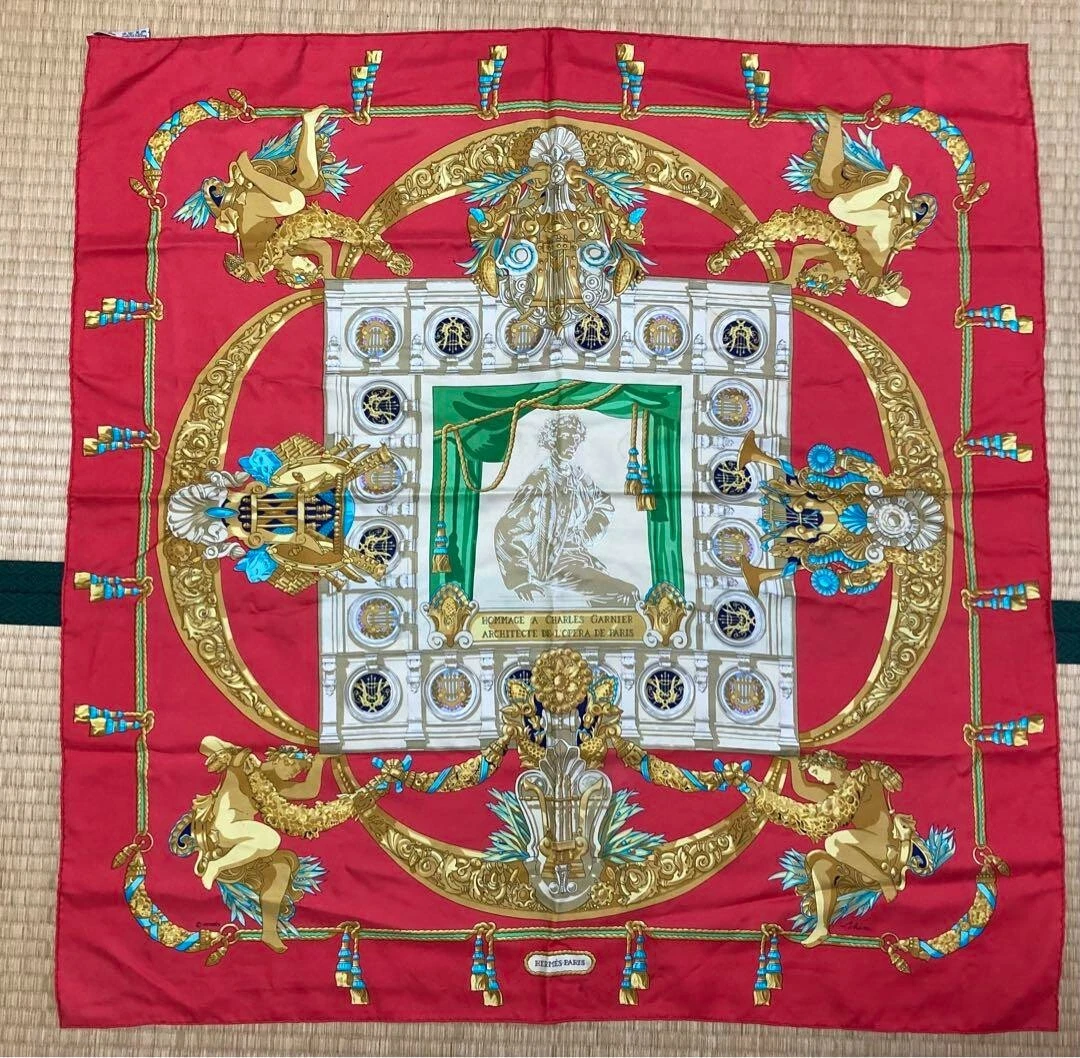 RARE VINTAGE HERMES Silk Scarf