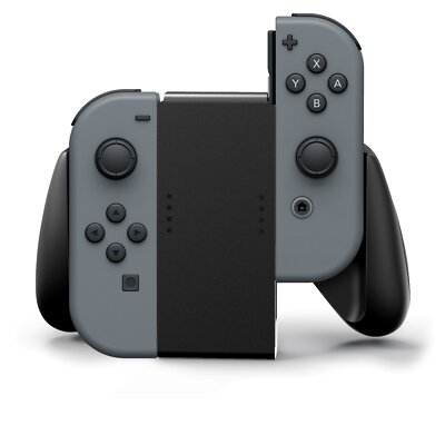 PowerA Joy-Con Comfort Grip - Grau - Nintendo Switch - Neu & OVP