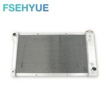 3Row Aluminum Radiator For 1967-1972 Chevy GMC C10/20/30 K10/20/30 Truck Pickup