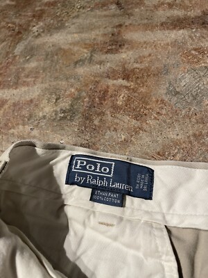 Vintage Polo Ralph Lauren Ethan Pants Mens Sz 36×34 | eBay