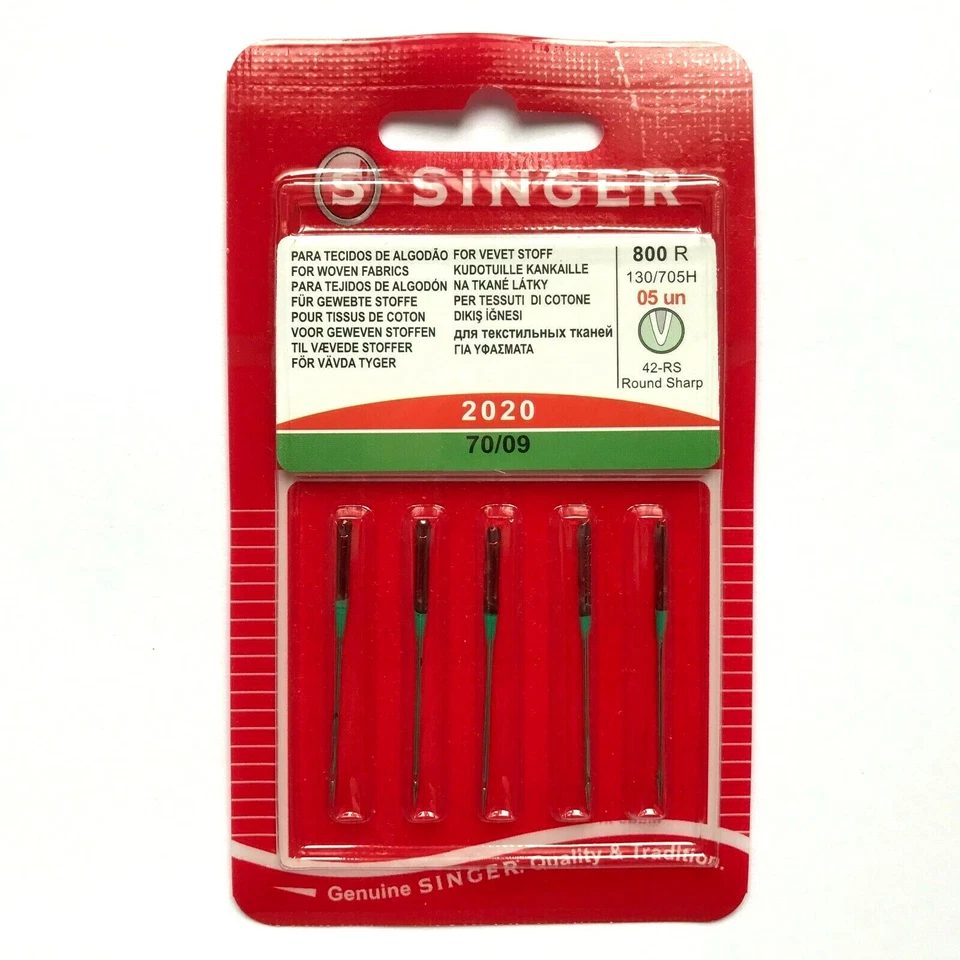 Singer Sewing Machine Needles Domestic Standard 2020 Ballpoint 2045 130/705H UK - Image 2 of 4