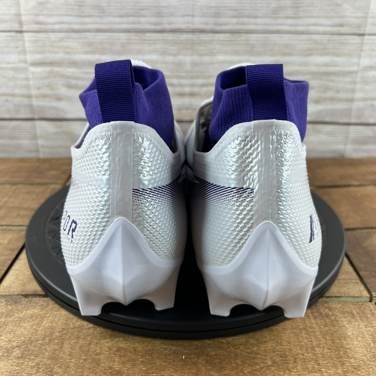 Nike Vapor Edge Pro 360 White Purple AO8277-107 Men\'s Size 16 Football Cleats Nike Vapor Edge Pro 360 White Purple | Mercari main image 2