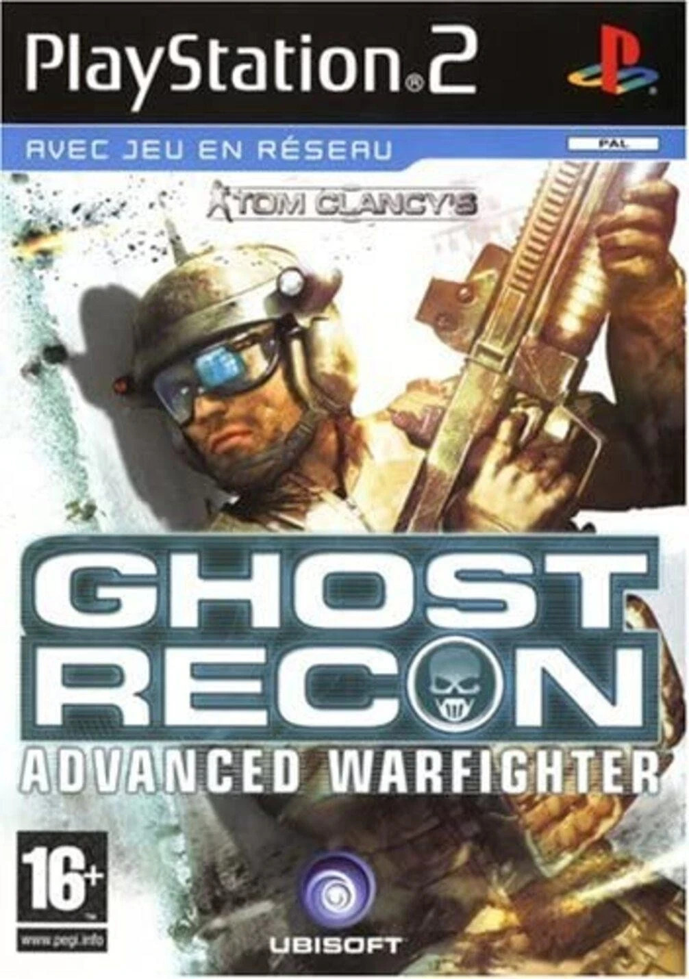 Jeu PS2 Ghost Recon Advanced Warfighter complet avec la notice