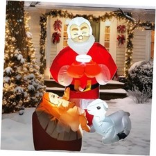 5FT Christmas Inflatables Jesus Nativity Scene Outdoor Decorations,Inflatable