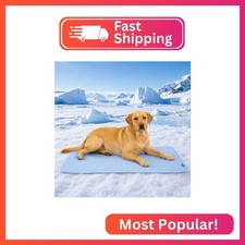 Spark Paws FrostCore Dog Cooling Mat - Non Gel Self Cooling Pet Pad