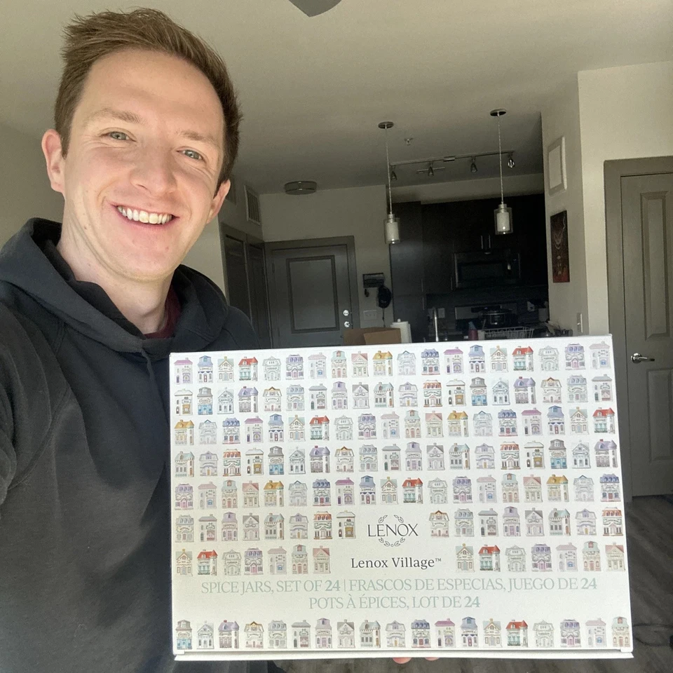 Brand New 2024 Lenox Spice Village 24 Piece Jar Full Collection Complete Set Box