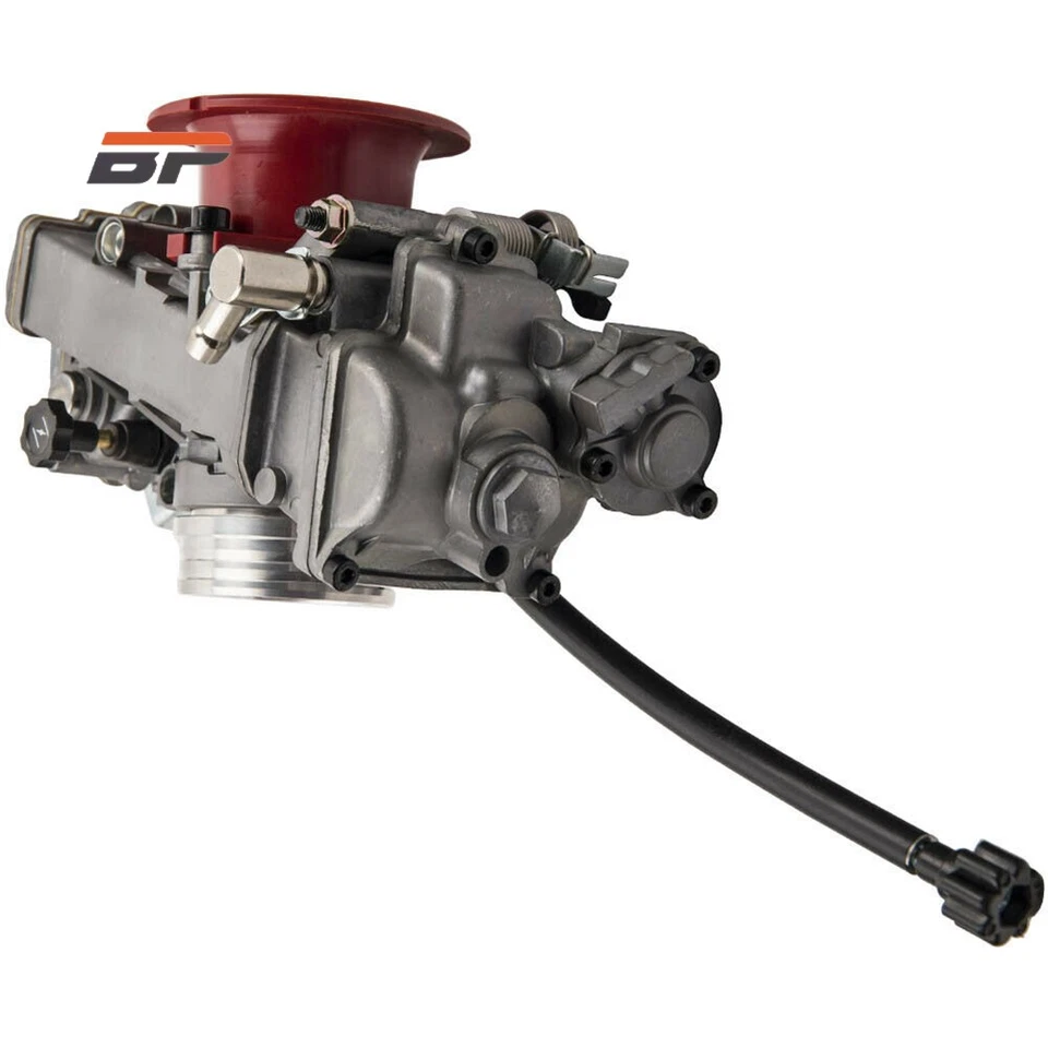 Carburador lateral inclinado para motocicleta de carreras Keihin FCR41 41mm Honda XR650 XL650 Foto 2 de 4