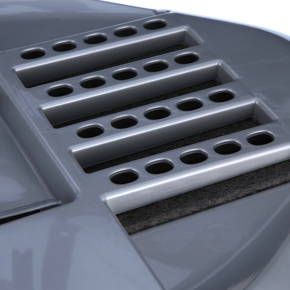 Sartén de arena para gatos cerrada en esquina grande Van Ness Pet Products con puerta de olor y Foto 4 de 4