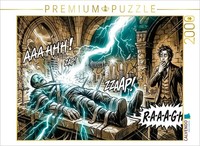 Calvendo Puzzle A Flash Of Lightning Brings The Monster To Life | 2000 Pieces, F