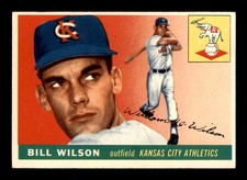 1955 Topps #86 Bill Wilson   EXMT+ X3321747