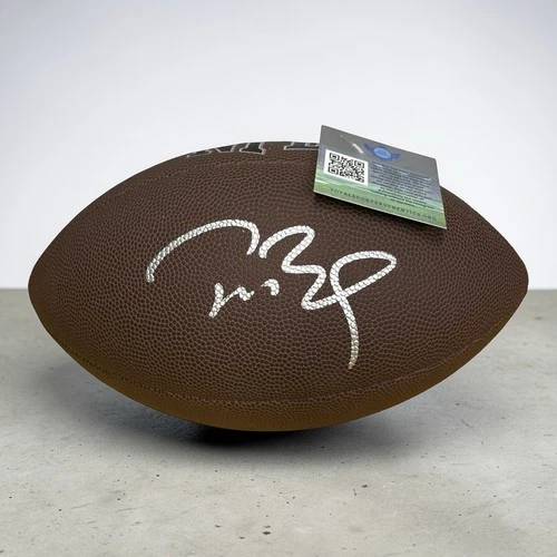 Tom Brady Signed Football Patriots Autograph Full Size Ball w/COA