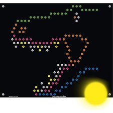 Dinosaur Refill templates for Basic Fun Lite Brite Ultimate Classic 10 Sheets...